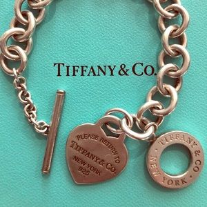 Tiffany classic heart silver bracelet